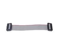 Câble plat gris pour boîtier Téléchargement JTAG fai, pas de 2.54mm FC-6/8/10/14/16/20/24/40/50/64 broches, câble de données à ruban plat gris for boîte DC3 IDC(Type C,50CM_2X20PIN 40P)