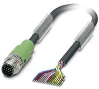 Câble pour capteurs/actionneurs Phoenix Contact SAC-17P-MS/ 5,0-PVC SCO 1555282 Contenu: 1 pc(s)