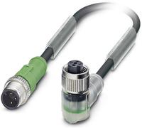 Câble pour capteurs/actionneurs Phoenix Contact SAC-3P-M12MS/ 2,0-150/M12FR-2L 1546592 Contenu: 1 pc(s)