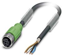 Câble pour capteurs/actionneurs Phoenix Contact SAC-4P-10,0-PUR/M12FS SH 1500716 Contenu: 1 pc(s)