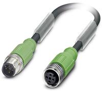 Câble pour capteurs/actionneurs Phoenix Contact SAC-4P-M12MS/ 3,0-PUR/M12FS SH 1500871 Contenu: 1 pc(s)