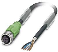 Câble pour capteurs/actionneurs Phoenix Contact SAC-5P-10,0-PUR/M12FS SH 1500758 Contenu: 1 pc(s)