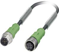 Câble pour capteurs/actionneurs Phoenix Contact SAC-5P-M12MS/0,6-PUR/M12FS 1681596 Contenu: 1 pc(s)