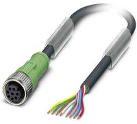 Câble pour capteurs/actionneurs Phoenix Contact SAC-8P- 3,0-PUR/M12FS 1522600 Contenu: 1 pc(s)