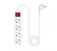 Câble Pour Interrupteur à Base Multiple 4 Prises 1,4m Blanc 10.37.0004