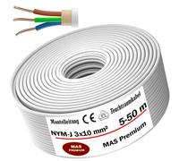 Câble pour pièce humide de 5 à 50 m câble d'alimentation câble gaine NYM-J 3 ...