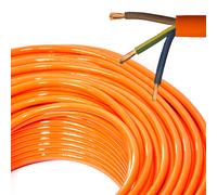Câble PUR H07BQ-F 3x1,5 mm2 pour rallonge électriq orange/bleu