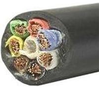 Câble PVC Hella H05Vv-F4Gx1,5 Sw, câble de connexion textile de qualité moyenne