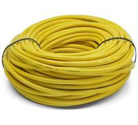 Câble PVC pour installation électrique, 400V/16A, section 5x2,5mm², résistant au froid, couleur jaune, longueur 25 mètres