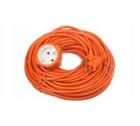 Câble rallonge d'extension 30 mètres pour 230 V Orange