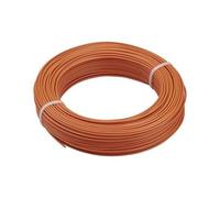 Câble rigide HO7V-U - 1,5 mm² - couronne de 100 m - orange DEBFLEX