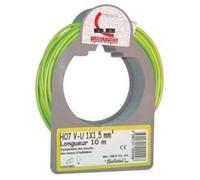 Fil électrique rigide H07VU - Couronne de 100m - AURELEC - VU