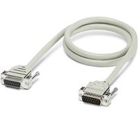 Câble rond blindé préconfectionné Contenu: 1 pc(s) Phoenix Contact CABLE-D15SUB/B/S/200/KONFEK/S 2302081