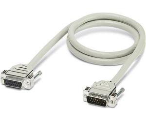 Câble rond blindé préconfectionné Contenu: 1 pc(s) Phoenix Contact CABLE-D50SUB/B/S/100/KONFEK/S 2302272
