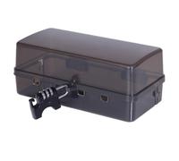 Cable Shield Box - Outdoor Weatherproof Cover, Lockable Plug Guard | Safe for Christmas Lights Timers Extension Cables Outlet Plug Timer Power Protection Socket Enclosure