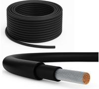 Câble solaire PremiumX 10 m, 6 mm², noir, câble photovoltaïque (PV)