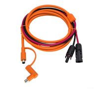 Câble solaire PV vers connecteur mâle DC7909 8020, câble d'extension en cuivre de 1,5 m, résistant aux hautes températures pour batterie solaire de camping-car, charge extérieure