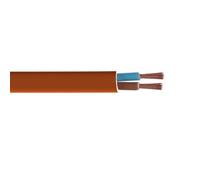 Câble souple H03VVH2-F 2X 0,75mm² DEBFLEX marron 5 mètres