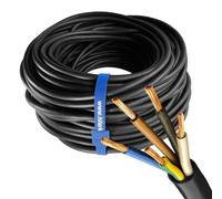 Câble souple H07RN-F, section 5 x 2,5 mm², en cuivre, bobine de 50 mètres