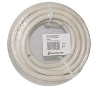 Câble souple HO5VVF - 3x2.5 mm² - couronne 5 m - blanc