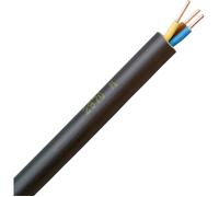 Câble souterrain Kopp 153310045 NYY-J 3 G 1.5 mm² noir 10 m