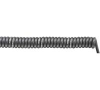Câble spiralé LappKabel SPIRAL H07BQ-F 2000 mm / 6000 mm 5 x 1.5 mm² Noir 70002761 1 pc (70002761)