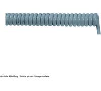 Câble spiralé LappKabel ÖLFLEX® SPIRAL 400 P 500 mm / 1500 mm 3 x 1 mm² Gris 70002651 1 pc