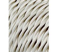 Câble Textile Coton 2x0.75mm Esthétique Vintage Et Sécurité électrique - Edm