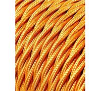 Câble Textile Or Mat 2x0,75mm Esthétique Et Sécurité Pour Luminaires - Edm