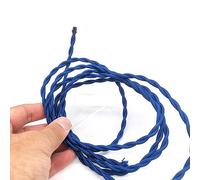 Câble tressé, Fil de Lampe Edison Tressé Torsadé 2x0.75mm Multicolore 1-100m