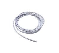 Câble tressé, Fil de tissu tricoté torsadé 18 AWG 2 conducteurs multicolore 1-30m