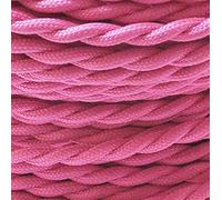 Câble tressé, Fil torsadé de couverture en tissu tricoté, 2 cœurs, multicolore, plusieurs tailles