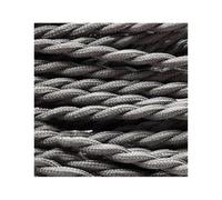 Câble tressé, Tissu Tricoté Torsadé 2 Noyaux Fil 0,75mm Multicolore 2-50m