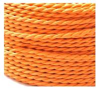 Câble tressé, Tissu Tricoté Torsadé 2 Noyaux Fil 0,75mm Multicolore 2-50m