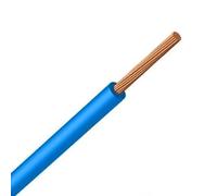 Electraline 13092 Câble unipolaire FS17, Section 1 x 1.5 mm², Bleu, 25 m