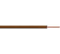 Electraline 13082 Câble unipolaire FS17, Section 1 x 1.5 mm², Marron, 25 m