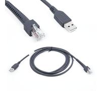Câble USB pour scanner de codes-barres Symbol LS1203 LS4208 DS9208-2 m - Scan flexible pour appareils portables AP DS9208 - Connecteur USB 2.0