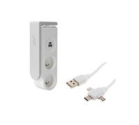 - Câble USB universel C/Micro USB + multiprise clipsable Gekko