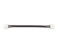 Cable with push connectors for flexible led strip - 10 mm rgb colour velleman lcon32 Incolore G