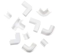 Cablefix Inofix Lot de 2 connecteurs d'angle et T pour 2 200 canaux, blanc, 3200-2-