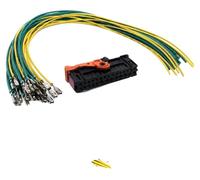 Câbles de réparation pour faisceau électrique de porte de voiture, câble de terre jaune-vert, compatible avec différents modèles, isolation flexible, installation facile, solution efficace pour les pr