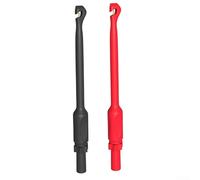 Câbles de test multimètre automobile avec clip de perçage et connecteur banane standard de 4 mm pour une sécurité accrue et un diagnostic électrique fiable (long)