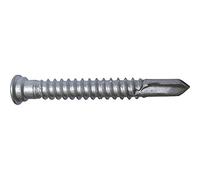 Cabri Vis terrasse inox A4 Ruspert, argent pointe de forage bimétallique, 5,5 x 55 mm, 100 pièces, 104403506