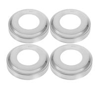 Cache 1,9 pour Échelle Décoratif en Acier Inoxydable de Piscine Pouces | Lot de 4 Pièces, Installation Sécurisée et Stabilité Renforcée, pour Piscine Enterrée et Rampes de Main Courante