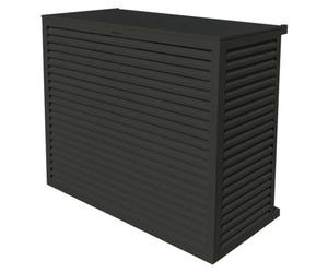 Cache-clim Anthracite L Decoclim Design élégant Aluminium Anthracite - Decoclim