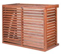 Cache Clim Bois S Decoclim Esthétique Et Protection Pour Climatiseur Extérieur - Decoclim