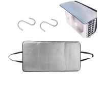 Cache Clim Extérieur | Pare-Magnétique De Climatisation - Housse De Protection Pour Climatiseur - Pour Hiver Extérieur Intérieur Fenêtre Battante Garage Camping-Car Fenêtre
