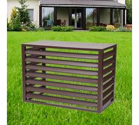 Cache Climatiseur Exterieur, Couvercle De Climatiseur, Cache Poubelle Exterieur, Cache Pompe A Chaleur Extérieur, Housse Climatiseur, Clôture En Aluminium Robuste For Jardin, Patio, Pelouse (Color :