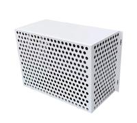 Cache Climatiseur Exterieur Extérieur en Alliage D'aluminium, Couverture de Climatiseur de Pompe À Chaleur, Support de Climatiseur (Color : B, Size : 99 * 50 * 66.5cm)