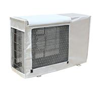Cache Climatiseur Exterieur, Housse Climatiseur, Cache Clim avec Grille D'Aération, Housse pour Climatisation Extérieure(88*35*60CM/35*14*24IN)